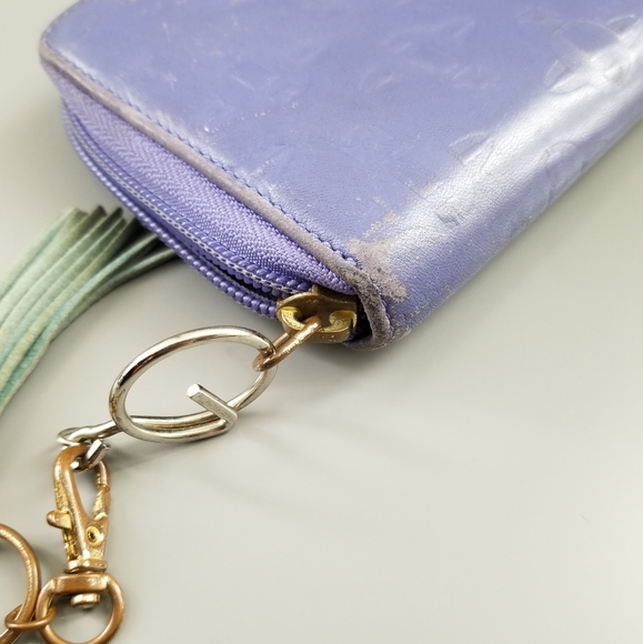 VIVIENNE WESTWOOD Beautiful Vintage Classic Zippy compact wallet/Italy - Picture 9 of 15